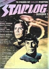 1993 STAR TREK STARLOG Silver Hologram #1 Starlog Magazine Cover #1 - Spock Kirk picture