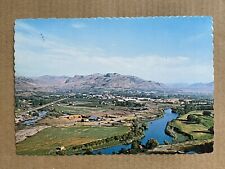 Postcard Oroville WA Washington Scenic Aerial View Vintage PC picture