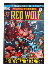 Red Wolf #1 Marvel 1972 Key Issue Gil Kane VG+ VG/FN Range Raw Vintage Comic picture