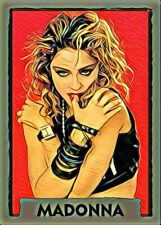 Madonna Custom Holographic Trading Card picture