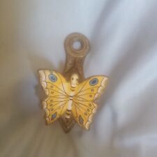 vintage allied brass butterfly holder picture