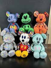 Disney Mickey Memories Limited Edition Plush Lot of 6 W/ Tags Excellent Cond. picture