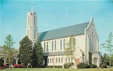 Columbia South Carolina~St Joseph's Catholic Church & School~1960s Postcard picture