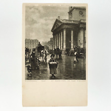 Trafalgar Square London Street Postcard 1920s William Logsdail Painting C3260 picture