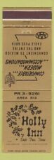 Matchbook Cover - Holly Inn Eagle Pass TX picture