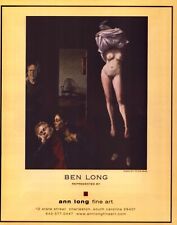 BEN LONG Art Gallery Exhibit ~ VINTAGE PRINT AD ~ 2003 picture