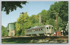 Train NYS&W RDC #M-1 Whippany Railway Museum NJ Rail Diesel Car Postcard picture