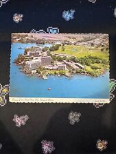 Vintage Hawaii Chrome Postcard Hilo Banyan Drive Hotel Strip Naniloa Orchid picture