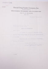 1932 Lamson Goodnow Mutual Drug Sundry Co Inc NYC Order Ephemera P116B picture