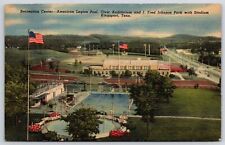 1957 Civic Recreation Center Kingsport Tennessee American Legion Posted Postcard picture