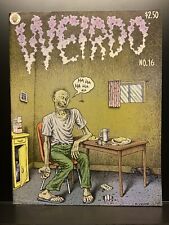 Weirdo #16 - Underground Comic Book 1st Printing - R. Crumb Art - Last Gasp 1986 picture
