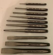 Snap-On 10 piece  Chisel and Punch Set picture