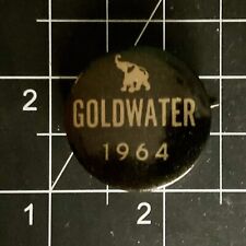 Barry Goldwater * 1964 * Presidential Campaign Button Pin *  Republican Elephant picture