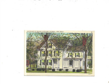 Vintage Postcard Birthplace Of Grover Cleveland Caldwell New Jersey     Linen picture