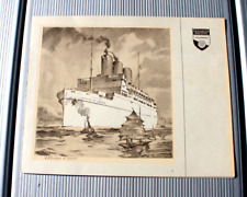 CANADIAN PACIFIC EMPRESS OF JAPAN August 1934 DINNER AND BREAKFAST MENUS picture