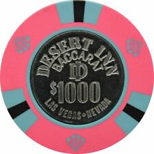 Desert Inn Casino Las Vegas Nevada $1000 Baccarat Chip 1981 picture