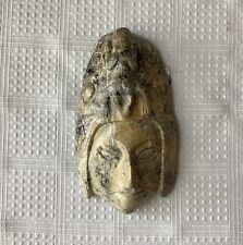 VTG Hand Carved Soap Stone Decorative Asian Female Figurine, 5 1/4