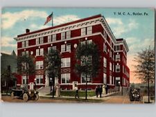 c1917 YMCA Building Butler Pennsylvania PA Postcard picture