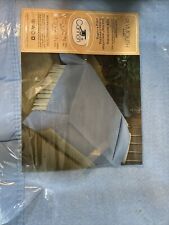 VINTAGE  Owen Plymouth Blue Conventional Blanket Twin/Full 72 X 90