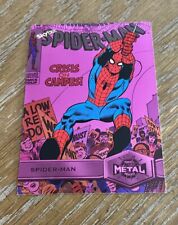 Spiderman Metal Light Pink FX #164 /75 Lower # than PMG picture