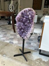 50lb Natural Amethyst geode Quartz cluster Crystal mineral specimen Healing picture
