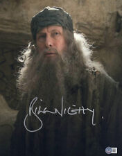 BILL NIGHY AUTOGRAPH SIGNED WRATH OF THE TITANS 11X14 PHOTO BECKETT BAS COA picture