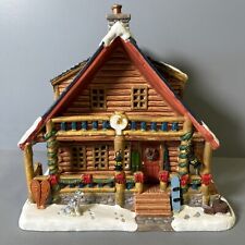 Lemax Signature Collection Parkers Cabin 426131 2015 Missing Wreath holiday picture