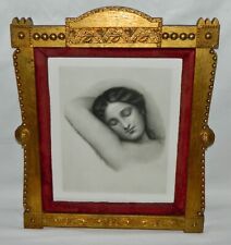 Beautiful 1880 Victorian AESTHETIC Era Gilt Antique Portrait Frame Holds 10 X 12 picture