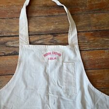 Vintage 1940s-50s RC Cola Royal Crown Canvas Apron Ivory “As-Is” picture