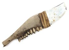 Ancient Rare Authentic Battle Stone Bone Dagger Neolithic Bronze Age 3000 BC picture