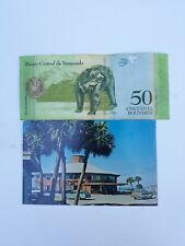 Chrome Postcard Sea Shell Hotel Clearwater Beach, FL Florida Hotel Currency Note picture