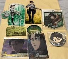 Attack On Titan Levi Ackerman Acrylic Stand Aku Key Card Cleaning Can Bag picture