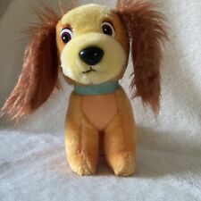 Vtg 1985 Walt Disney Classic Lady And The Tramp Plush LADY Toy Dog with Tag picture