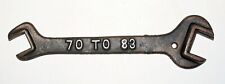 Old Antique Vintage Wiard Plow 70 To 83 Batavia NY wrench tool picture