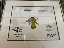 Eek The Cat Animation Cell Signed With Signed Letter Savage Steve Holland Kati R picture