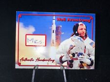 Neil Armstrong Handwritten Word MRS. Custom Trading Card - Apollo 11 - JSA picture