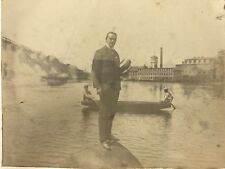 LS Starrett Antique Photo Mr Wakeman Mystery Man Athol Ma 1890s Cabinet Card picture