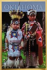Postcard: Native Americans - Oklahoma, Traditional Costumes picture