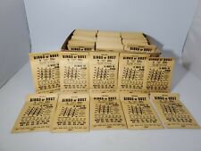 LOT OF 10 Vintage Redi-Pac Bingo or Bust Gambling Sealed Envelope  picture