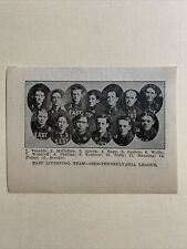 East Liverpool Potters Bill Phillips Ed Biecher 1908 Baseball Team Picture #2 picture