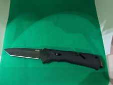 SOG Trident Tanto Black Pocket Knife Arc Lock Discontinued - Great condition picture