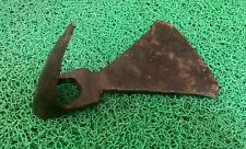 Old Vintage Rare Hand Forged Rustic Iron Garden Farming Plough Multipurpose Tool picture