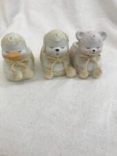 1983 Enesco Figures Duck, Sheep, and Bear Vintage picture