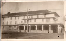 Brown Hotel in Mott North Dakota ND 1910s RPPC Postcard Photo AZO picture
