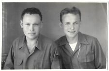 Vintage Old 1940's Photo of Two Young Men in Germany 