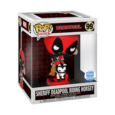Funko Pop Rides: Marvel - Sheriff Deadpool Riding Horsey - Funko (Exclusive)... picture