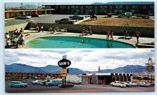 FORT HUACHUCA, Arizona AZ ~ Roadside VILLAGE INN MOTEL Sam's Restaurant Postcard picture