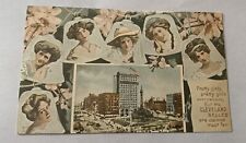 1909 Pretty Girls Postcard - Cleveland Belles ( Ohio ) picture