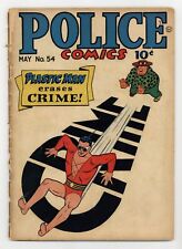 Police Comics #54 FR 1.0 1946 picture