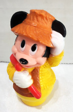Vintage ARCO DIsney Mickey Mouse Farmer Plastic Figure VERY GOOD picture